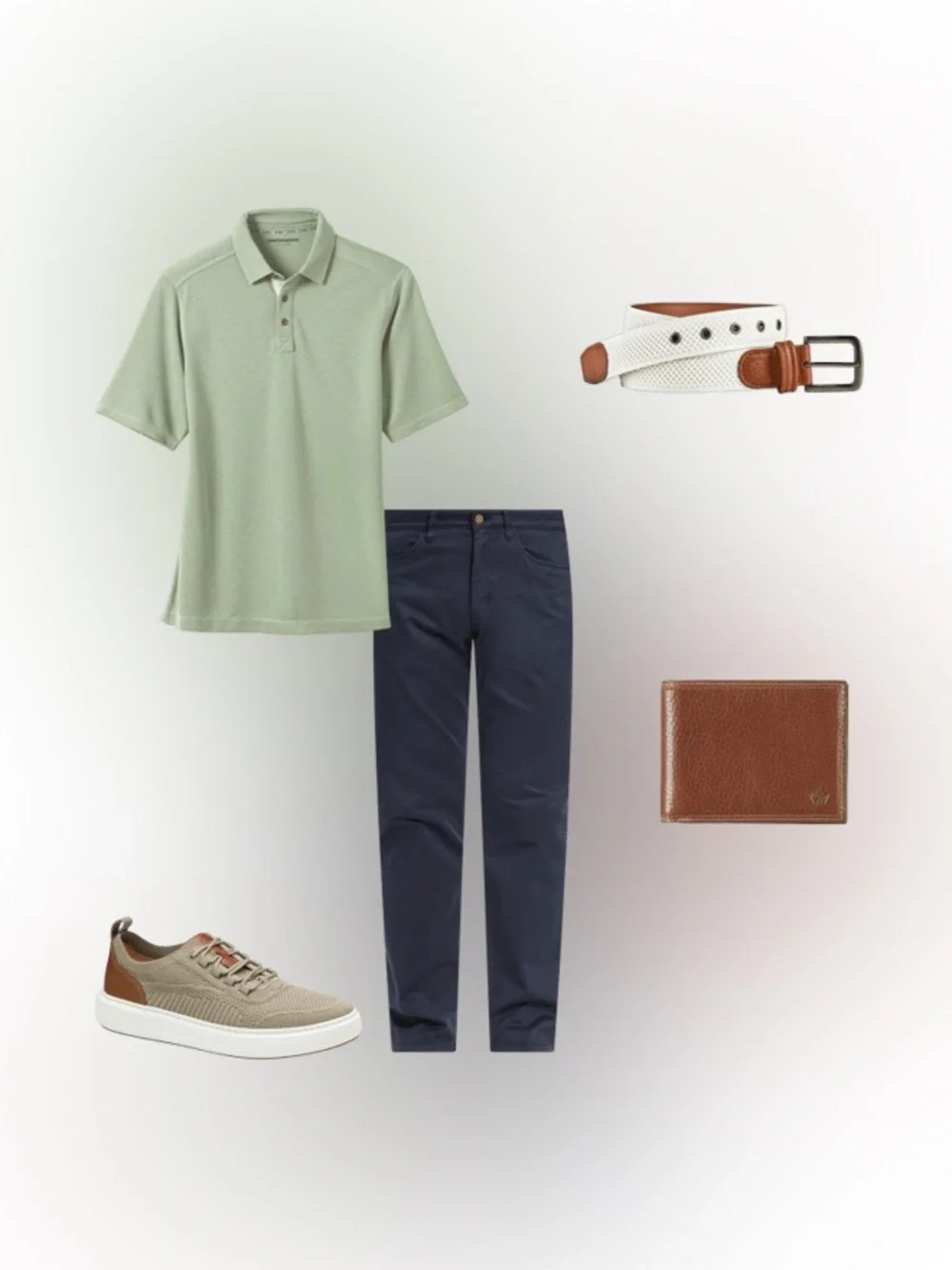 JOHNSTON & MURPHY men’s Vintage Slub Polo